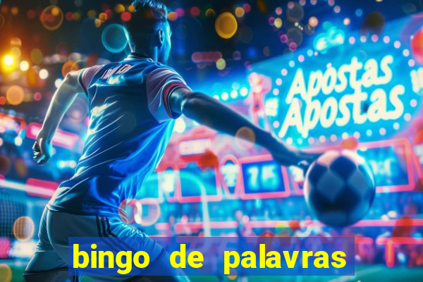 bingo de palavras cha de bebe